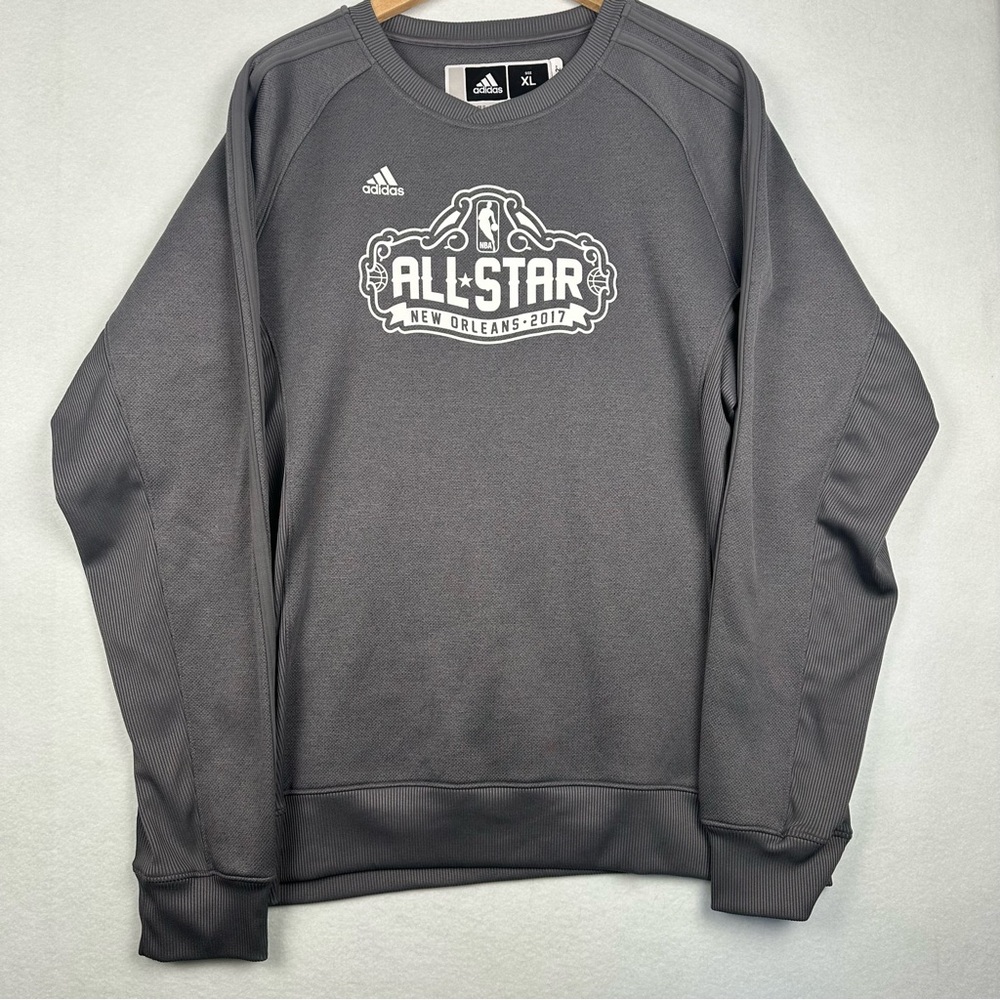 2017 New Orleans NBA All Star Game Adidas Climawarm Crewneck Size Men’s XL (+2)